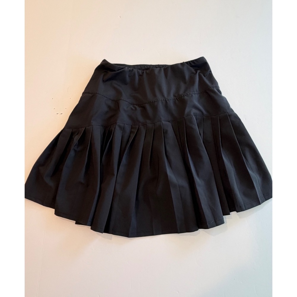 BCG Club Sports Womens Black Pleated Athletic Skort Tennis Golf Skirt XS